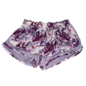 Leg3nd Womens Running Athletic purple Shorts Built In Lining Size Large